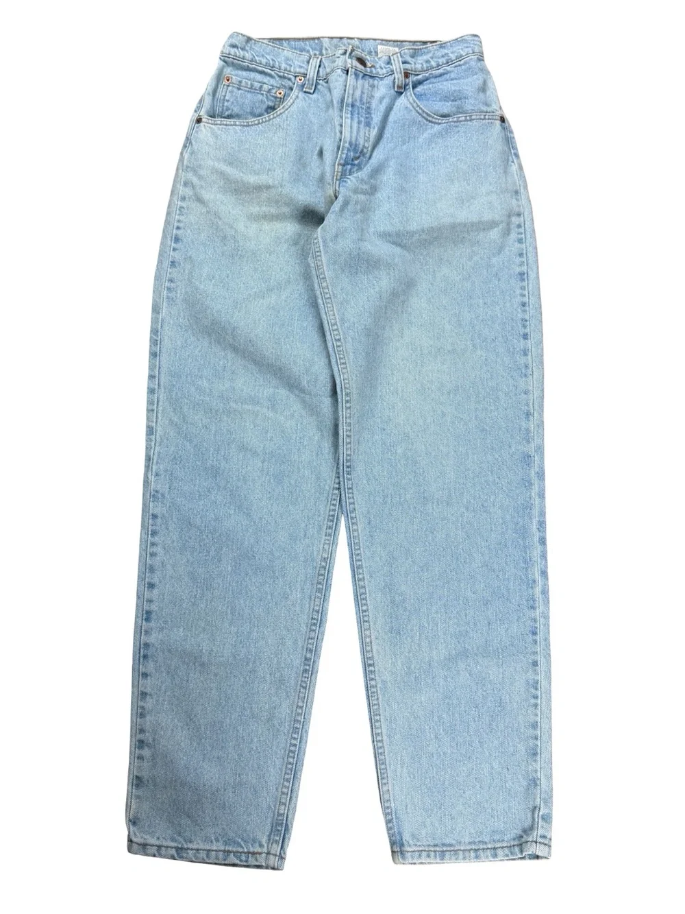 Vintage 90s Levis 560 Loose Fit Tapered Leg Light Wash Blue Jeans Size 32x32